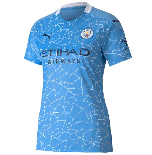 Manchester City Women Home Kit Soccer Jersey 2020/21